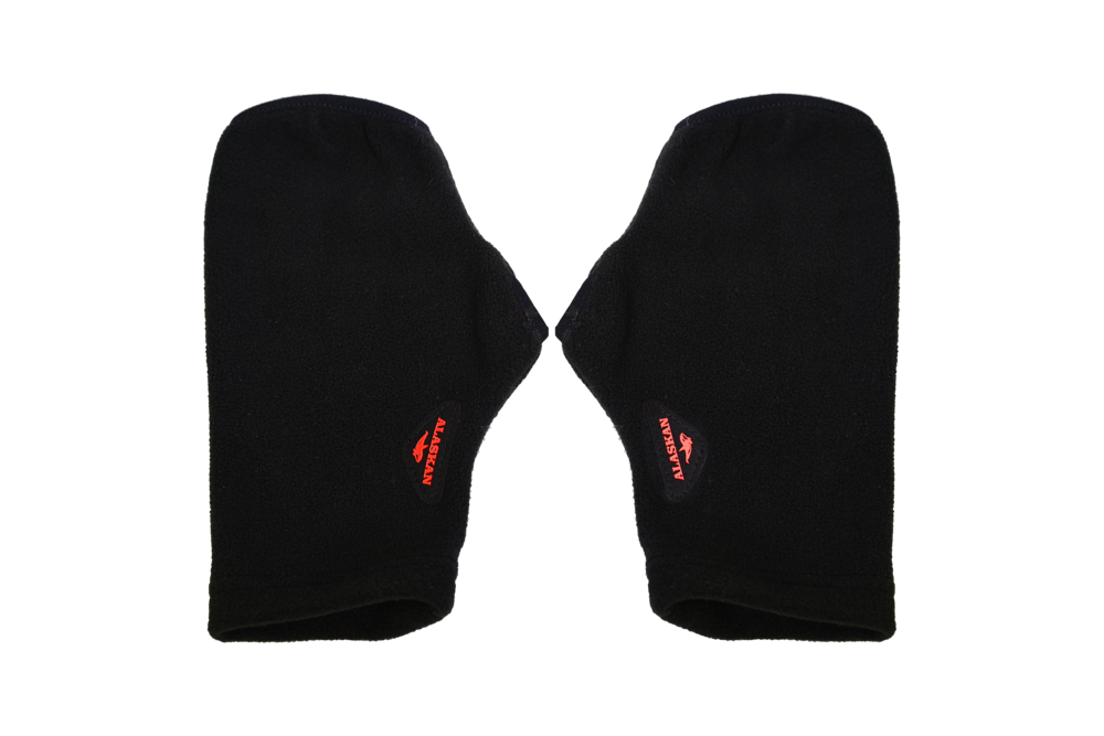 Варежки флис.Small Mittens чёрн. L