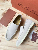 Лоферы Loro Piana бежевые