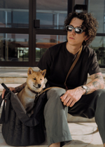 Облегченный чехол для сумки-переноски черный