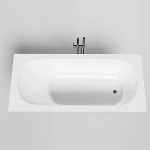 Ванна Salini Ornella Axis S-Stone 170х75 103523M белая матовая