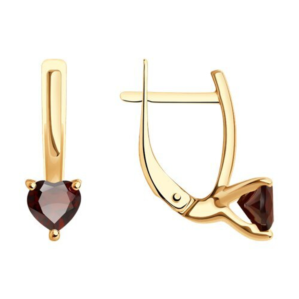 Серьги из золота 585 пробы