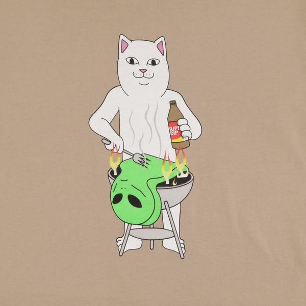 Футболка мужская Ripndip BBQ Day артикул:RND9945 - купить в магазине Дайс