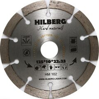 Диск алмазный отрезной 125*22,23 Hilberg Hard Materials Лазер HM102