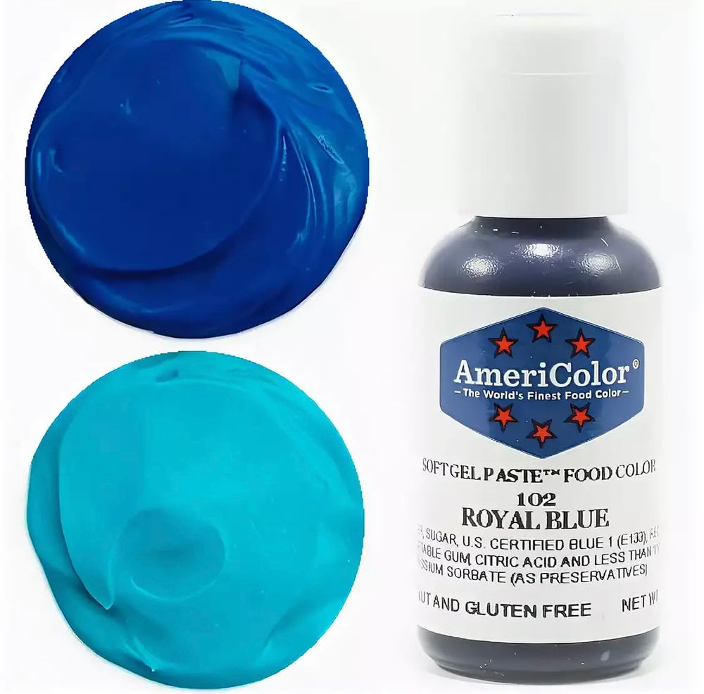 Краситель пищевой AmeriColor 21гр. ROYAL BLUE