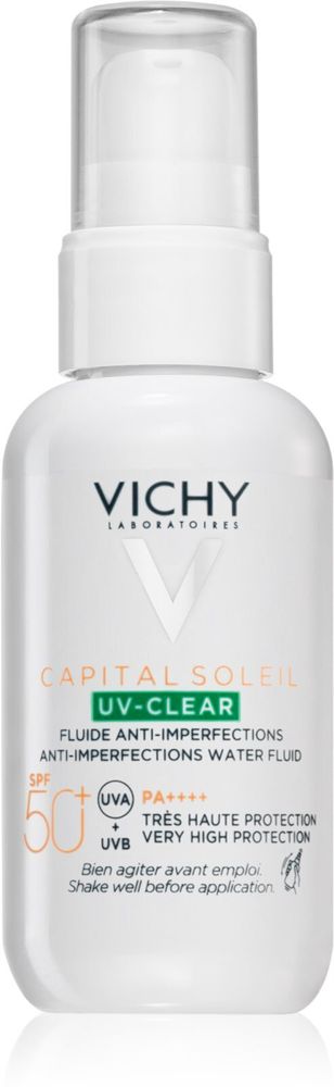 Vichy уход против морщин для склонной к акне жирной кожи Capital Soleil UV- Clear