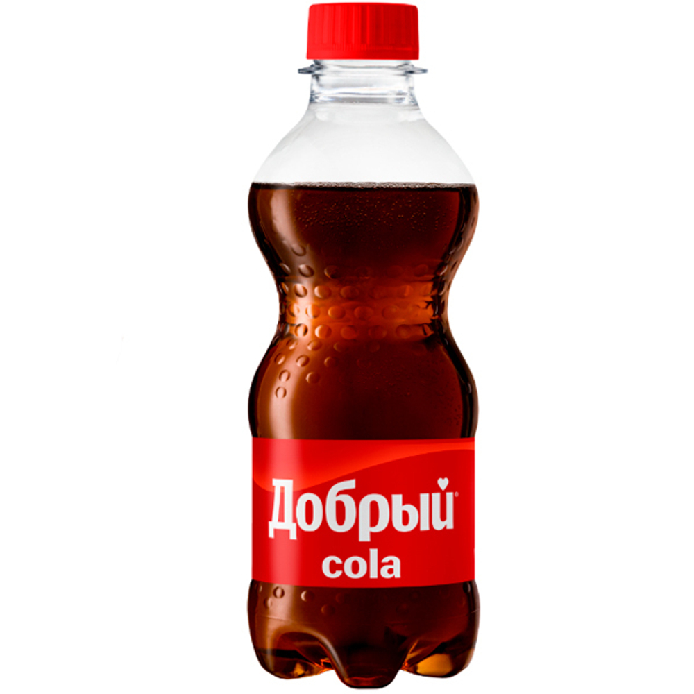 Газ вода Добрый Кола 0,3 л ПЭТ