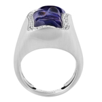 Кольцо с Танзанитом и Бриллиантами, R0033-36/1