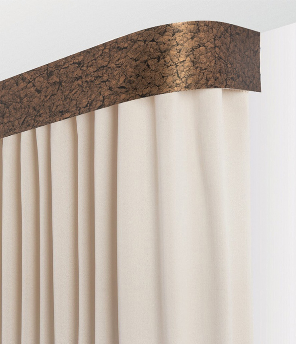 Пластиковый карниз Legrand 2-х рядный Стоун 1600 мм