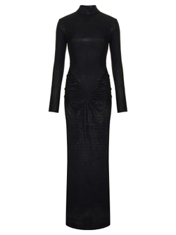 Платье макси вечернее чешуя