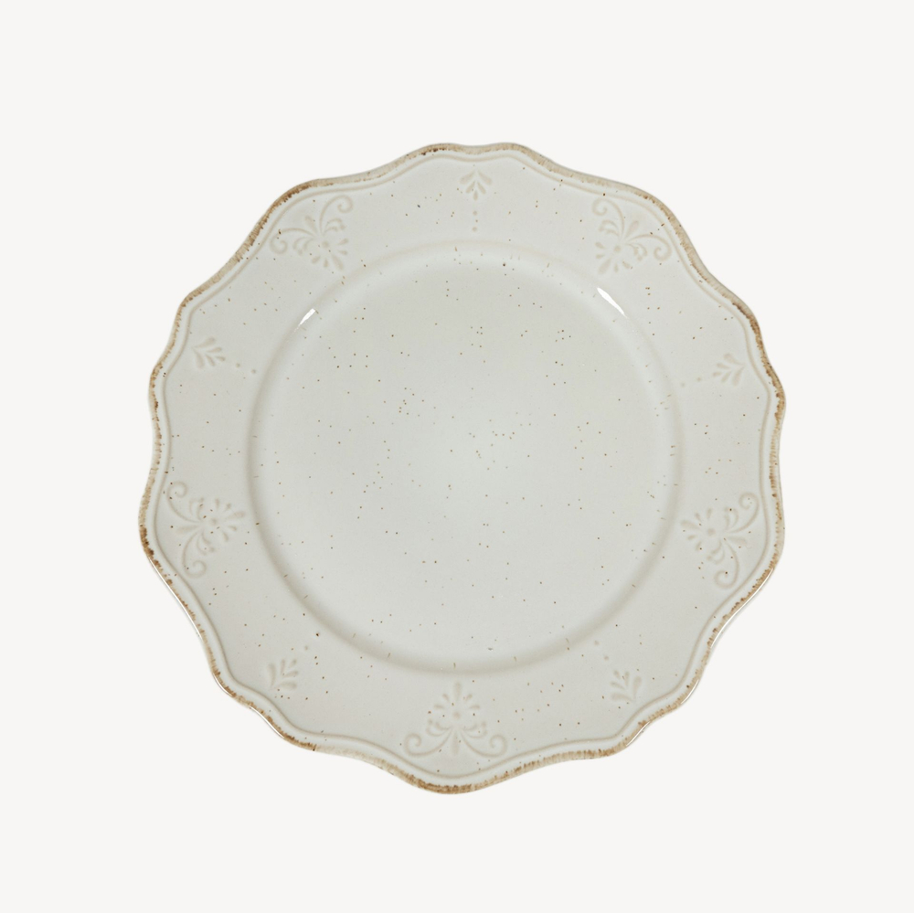 Тарелка плоская 27см Дымов Керамика Мотив Солнце