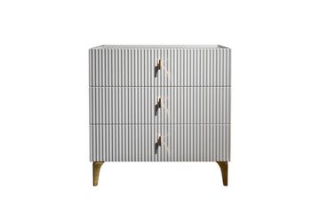 GD-000010 Комод Doria белый 74*40*76см