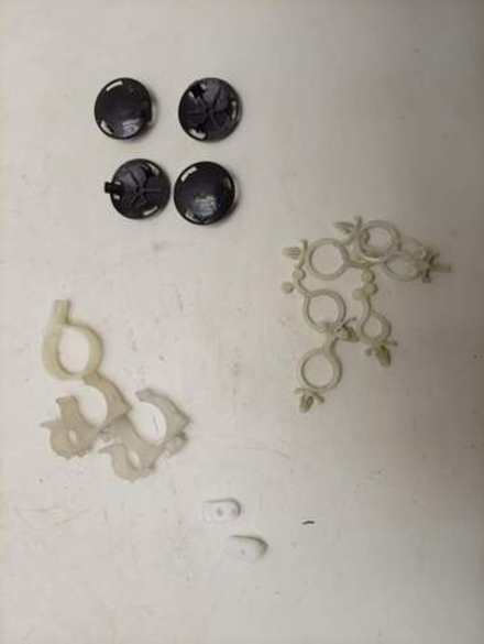 WF8590NMW9DYLP кт26 Пластиковый крепеж, защёлки и заглушки для стиральной машины Samsung б/у