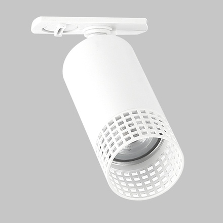 Трековые светильники однофазные GRIDO белые IP20 GU10 220В 50Вт