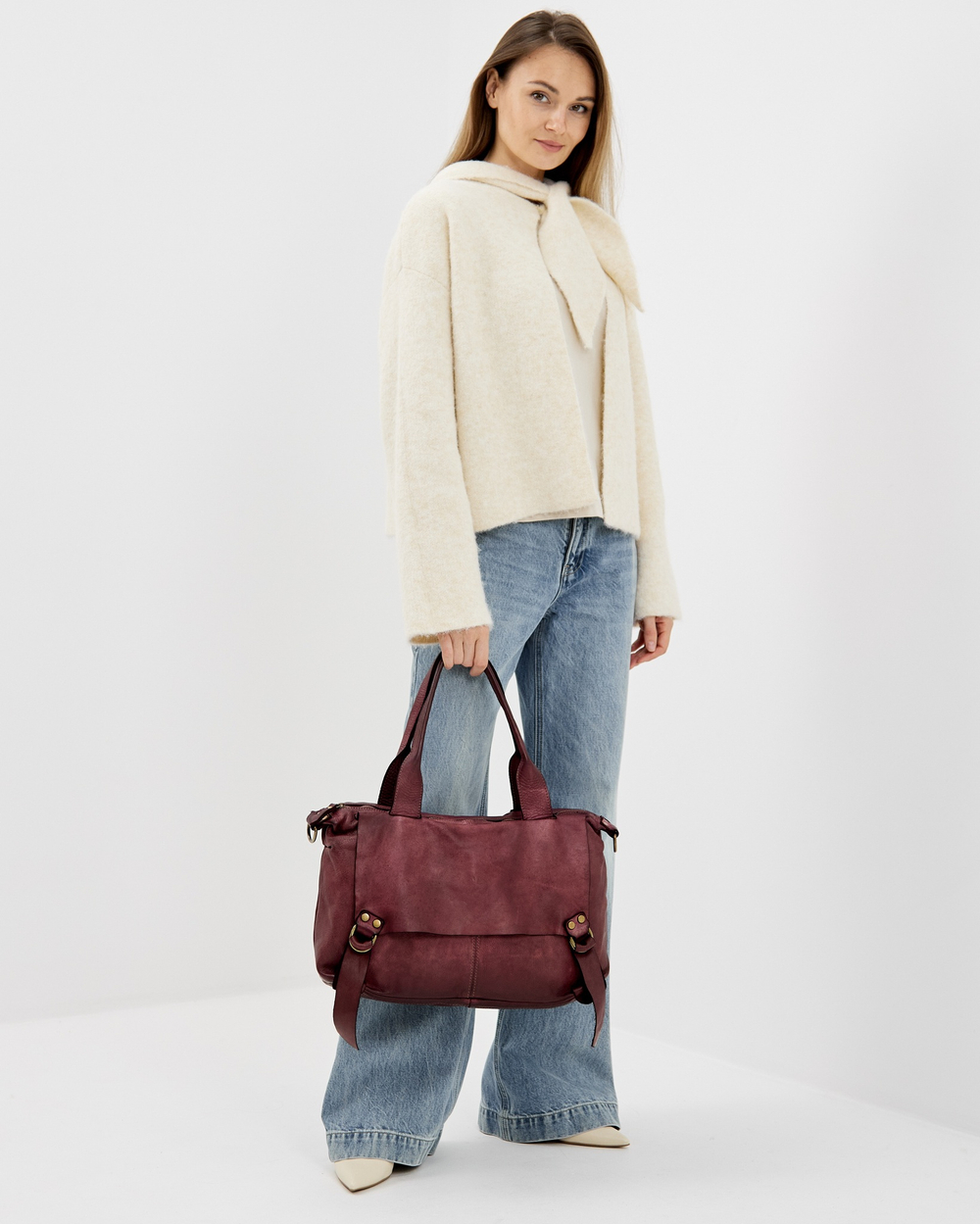 Сумка 540 11 бордовый