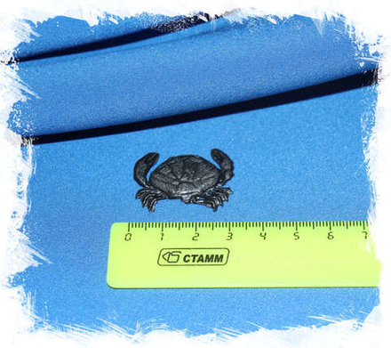 Декоративная фигурка "Краб" 3 см.