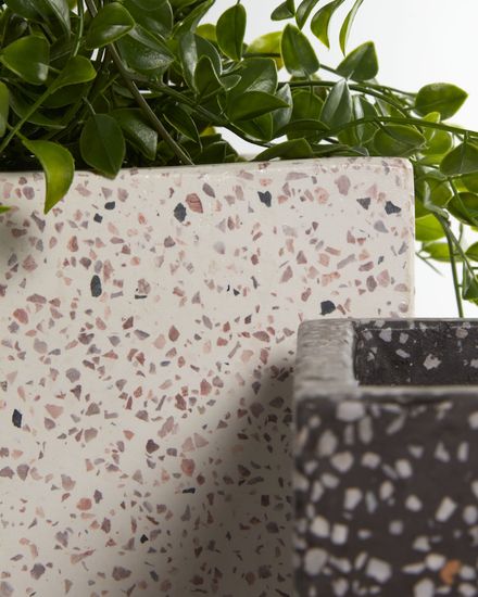 Набор квадратных кашпо Bransc