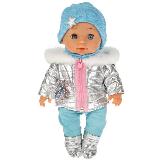 Пупс озвученный Анютка 30 см, пьет, писает, 4 акс КАРАПУЗ