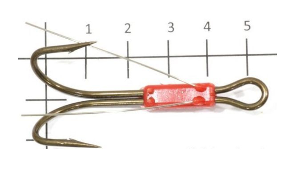 Крючок двойник противозацепный № 2/0