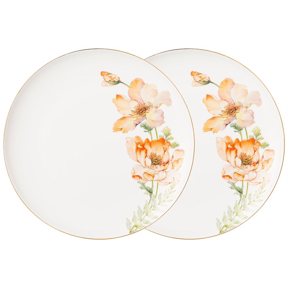 НАБОР ТАРЕЛОК ОБЕДЕННЫХ LEFARD "SENSE" 2 ШТ. 25,5 СМ (КОР=16НАБ.)