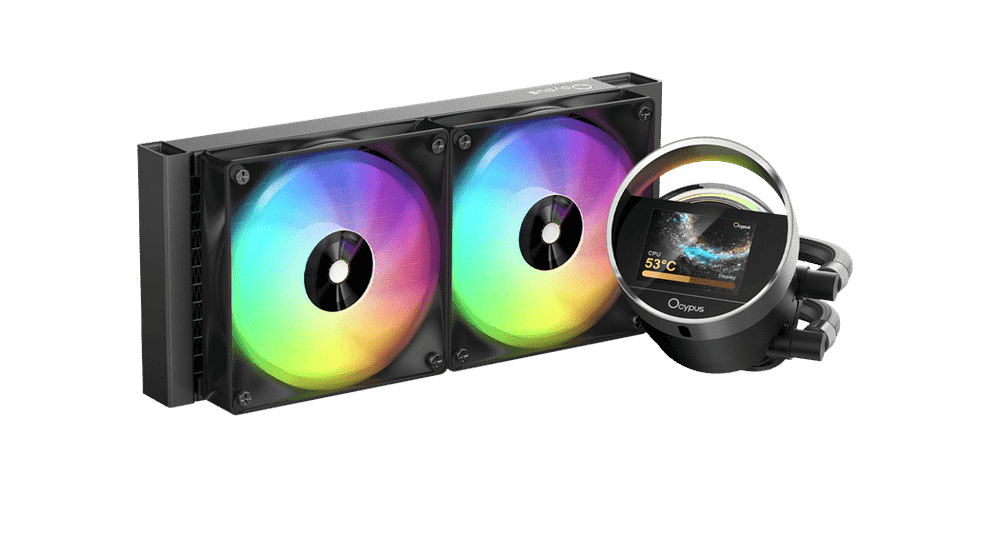 Водяное охлаждение для CPU Ocypus Sigma L24 BK ARGB TDP 280W 4-pin Intel/AMD Черный