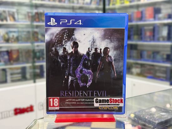 PS4 Resident Evil 6 Б/У CUSA-03840 (Русские субтитры)