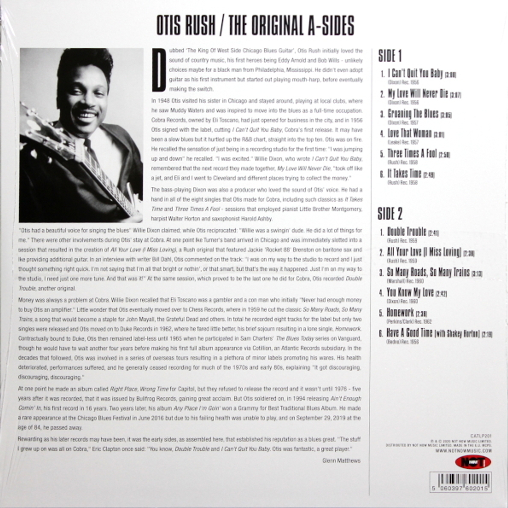 Otis Rush / The Original A-Sides (LP)