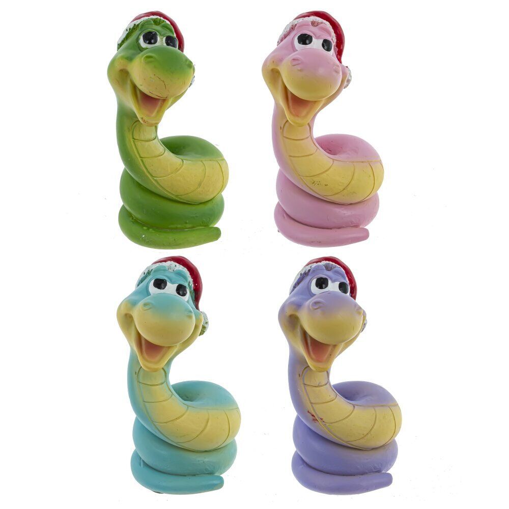 GAEM Фигурка декоративная "Змея", L4 W4 H7 см, 4в.