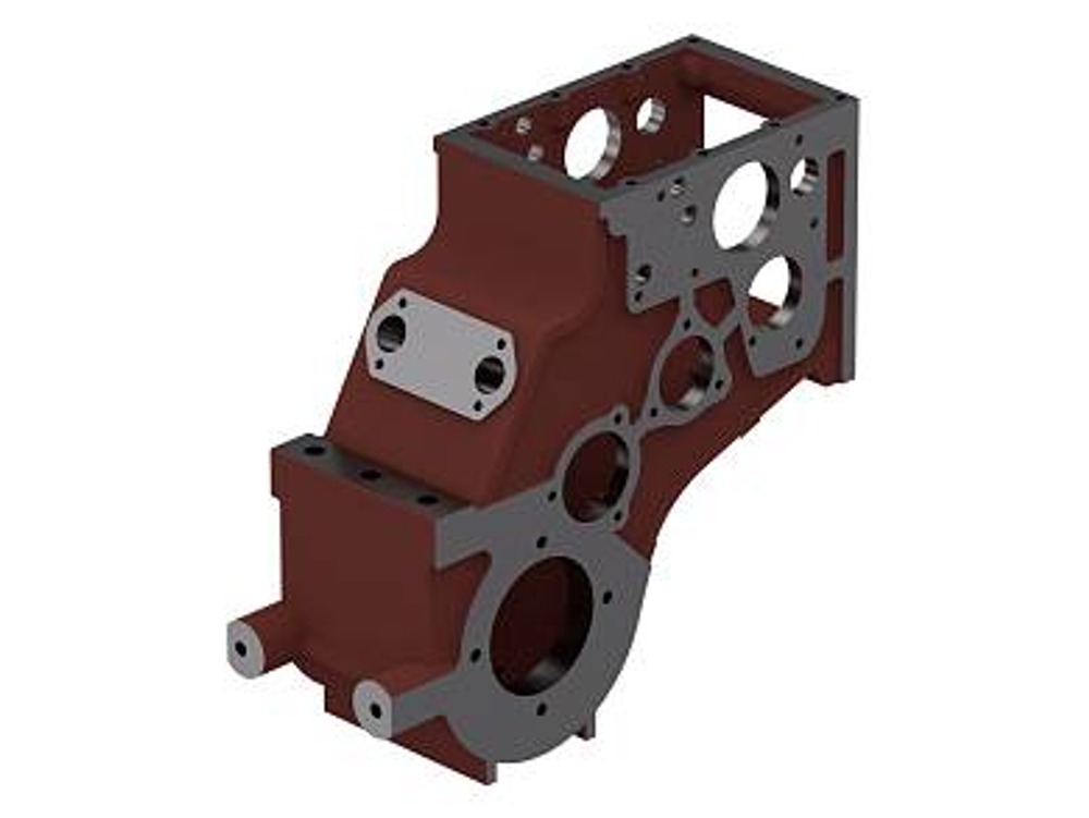 Корпус КПП минитракторов SCOUT T-15 / T-18 / T-25 / ФАЙТЕР Т-15