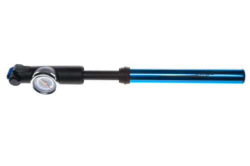 Насос GP-871E алюминиевый, универсальная головка на выдвижном шланге, с вращающимся манометром 1,5&apos; до 120PSI(8атм) GIYO NEW