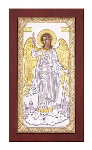 Ангел Хранитель, икона ростовая, красное дерево 160х283