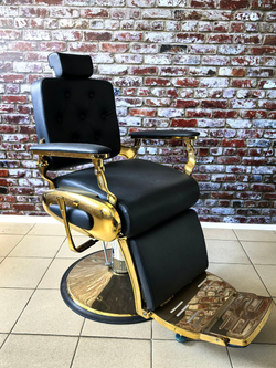 Кресло парикмахерское для барбершопа Пабло Голд