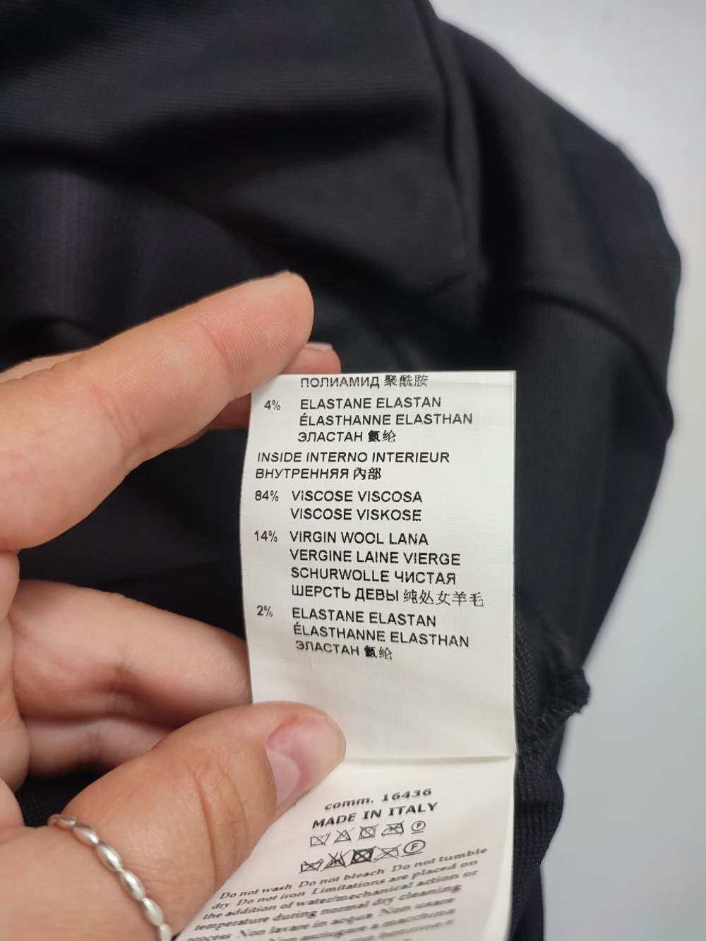 Платье Cristina Effe черное 46 размер