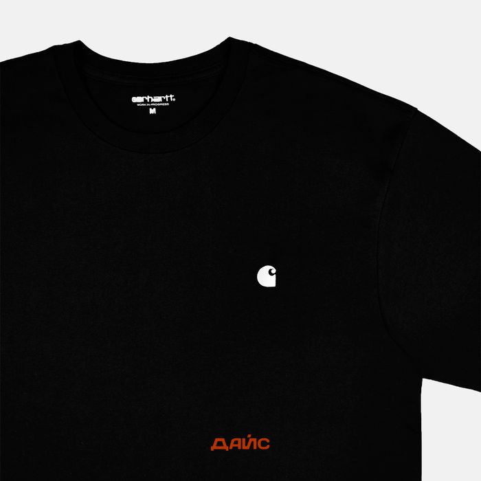 Футболка мужская Carhartt WIP Madison артикул:I033000_black - купить в магазине Дайс