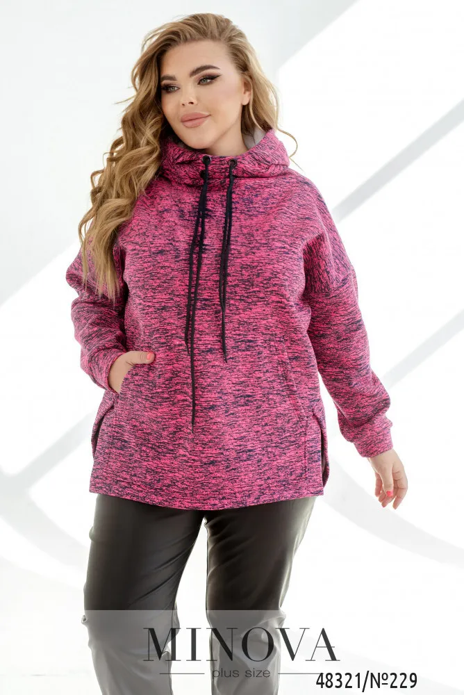 Худи 229-Малиновый Minova