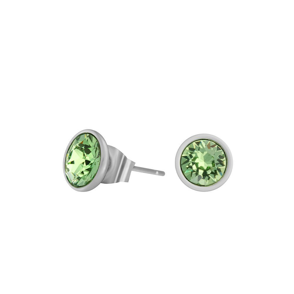 Серьги-пусеты Fiore Luna Peridot SWE298 PE S