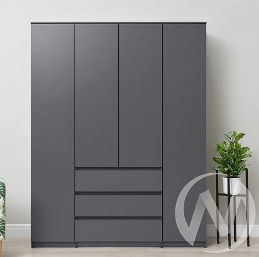 Шкаф 4-х створчатый МС Денвер