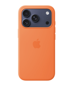 Чехол Apple Silicone Case MagSafe для iPhone 17 Pro Max (Orange)