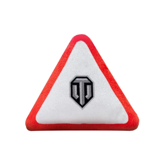 Декоративная подушка World of Tanks бело-красный