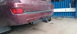 Фаркоп для Toyota Land Cruiser Prado 120,150 2003-2023.Тип шара: F. Нагрузки: 3500/120 кг, TY 50