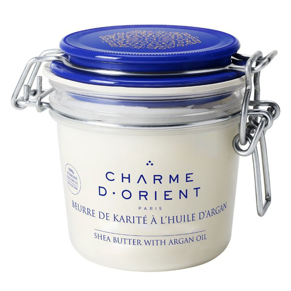 CHARME D'ORIENT Масло карите с аргановым маслом с ароматом зеленого чая Shea Butter With Argan Oil Green Tea Fragrance (Шарм ди Ориент) 200 гр