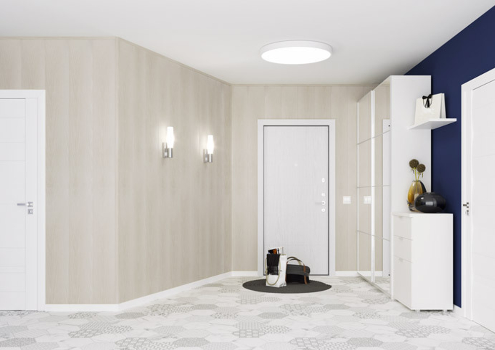 Стеновая панель МДФ "Союз" Classic Ясень Перламутровый 2600х238 мм