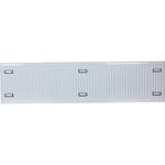 Радиатор панельный профильный ROMMER Compact тип 22 - 500x2000 мм (подкл.боковое, белый)