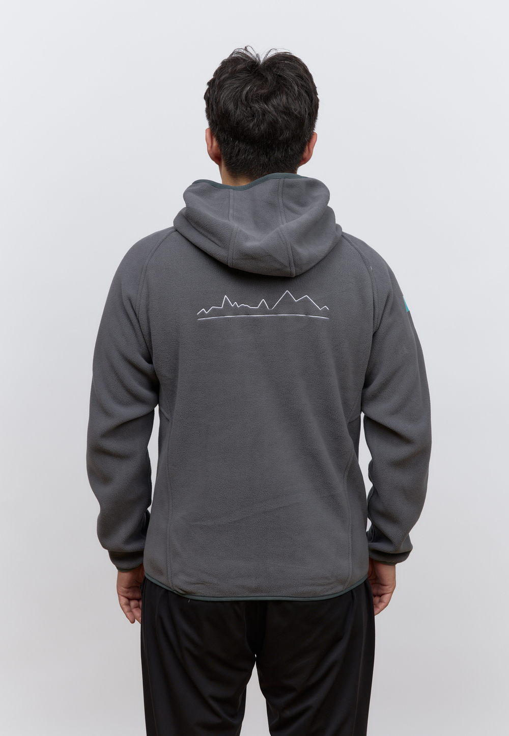 Флисовая кофта на замке ARGYMAQ EXPLORER GREY