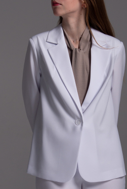 Жакет женский 3881зпб, белый #513Бел043881зпб