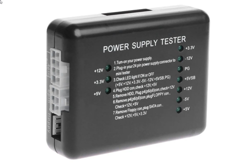 Тестер блока питания компьютера PC 20 ATX SATA HDD 12/5/3,3 В