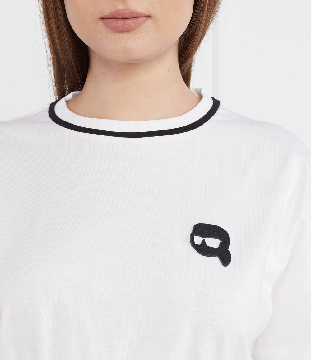 Платье ikonik 2.0 футболка Karl Lagerfeld - белый(235W1350)