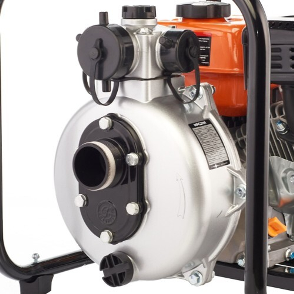 Мотопомпа бензиновая MERAN MPG211H высоконапорная с двумя рабочими колесами 100345498