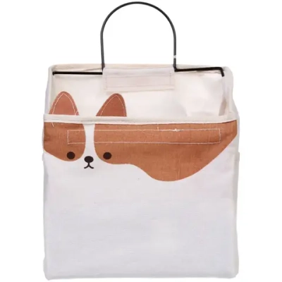 Карман настенный подвесной «ФРАТТИ БУМ», принт корги, 33*23*11см (лейбл Селфи)