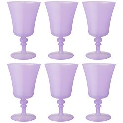 НАБОР БОКАЛОВ ИЗ 6 ШТУК "ICONIC" PURPLE 300МЛ