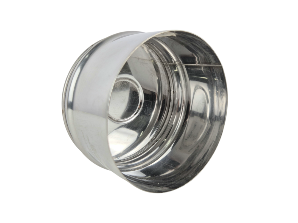 Заглушка для ревизии (430/0,5 мм) Ф115 внутренняя нерж